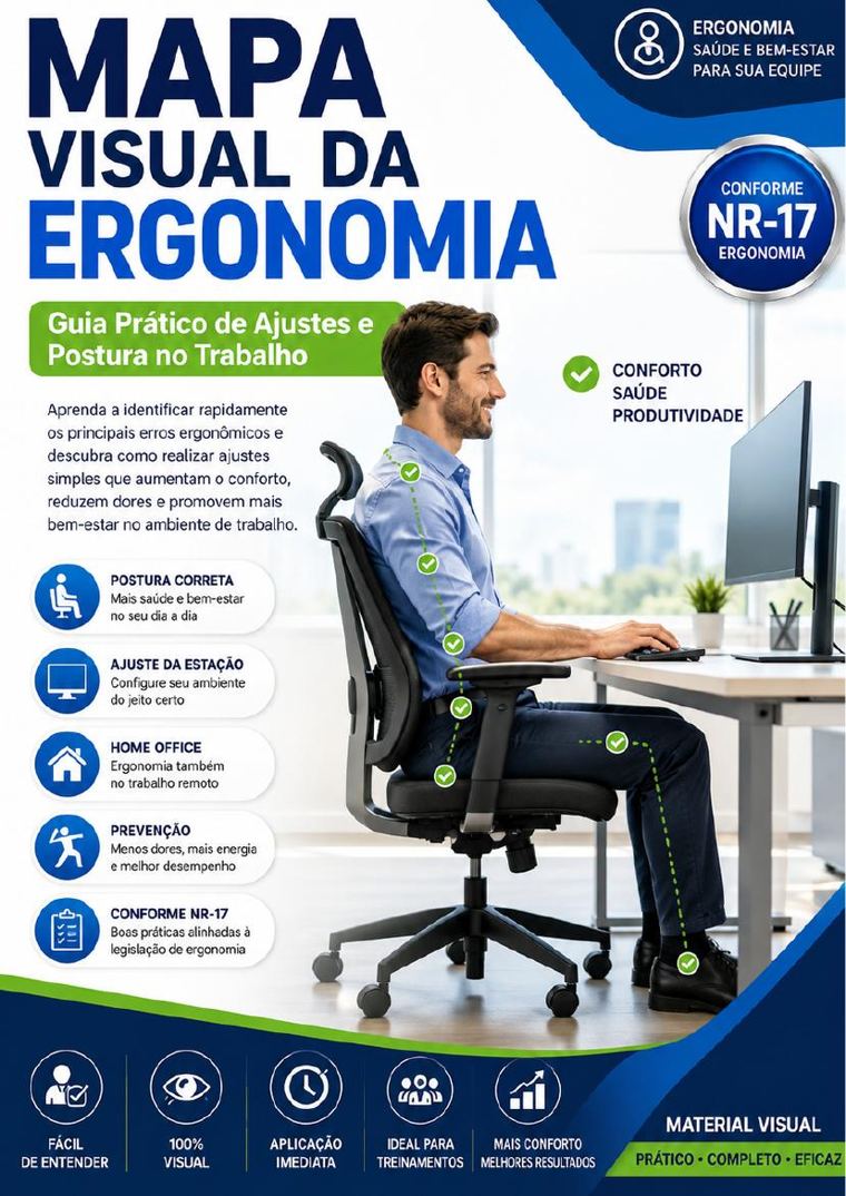 Capa do Mapa Visual da Ergonomia